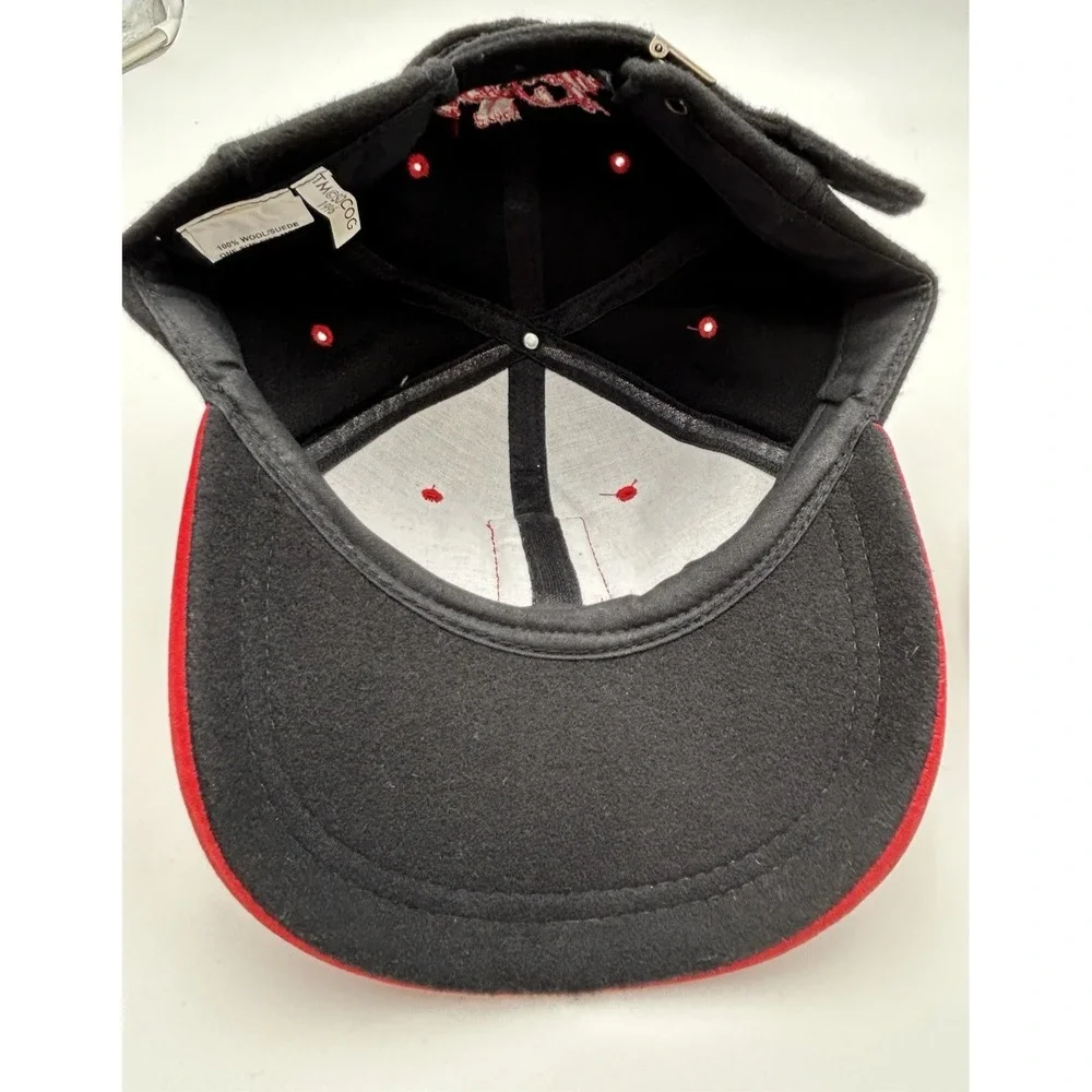 Sydney 2000 Olympic Games Cap Coca-Cola Coke Hat Wool & Suede‎ Vintage 1996